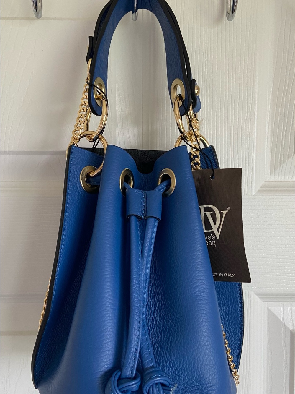 NWT Diva’s Leather Bag Made in Italy